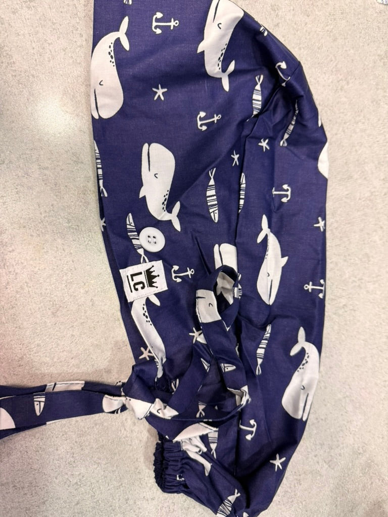 ponytail scrub cap