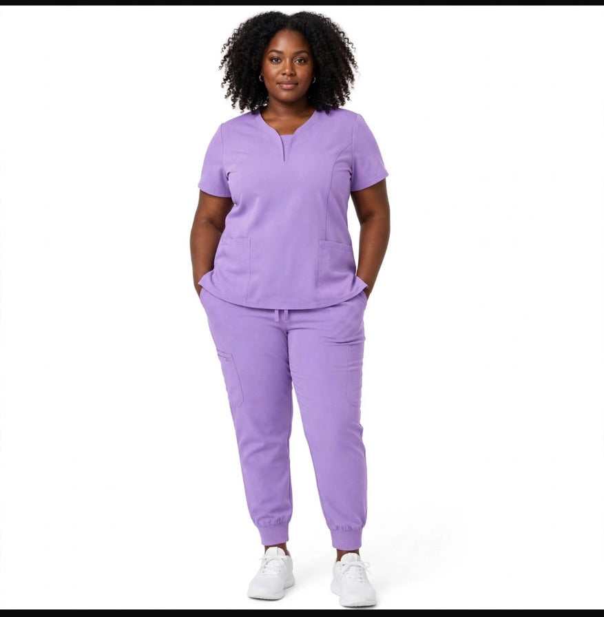 scrub set joggers