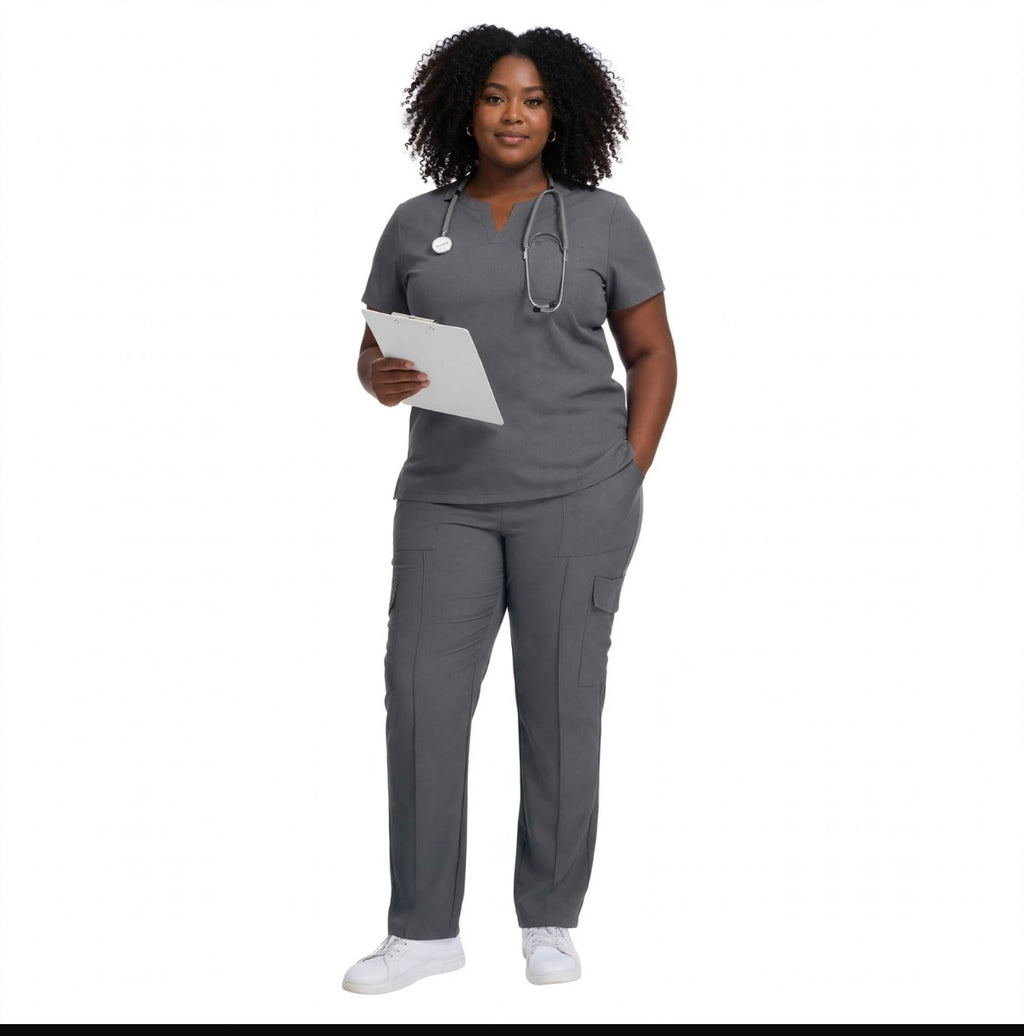 SCRUB SET, STRAIGHT-LEG