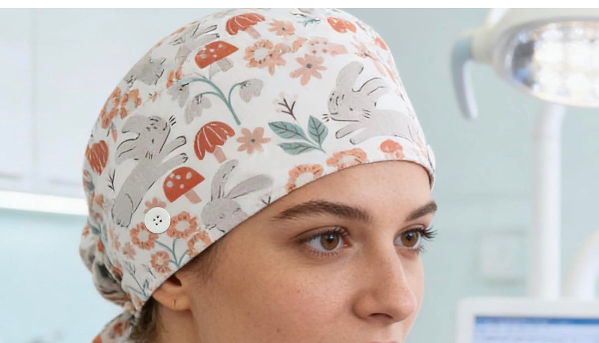 LC Bunny Bloom Ponytail Cap