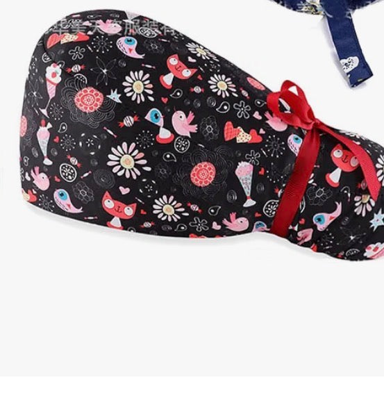 LC Kitty Bloom Ponytail Cap