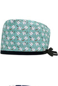 LC Mint Smiley Tooth ScrubCap
