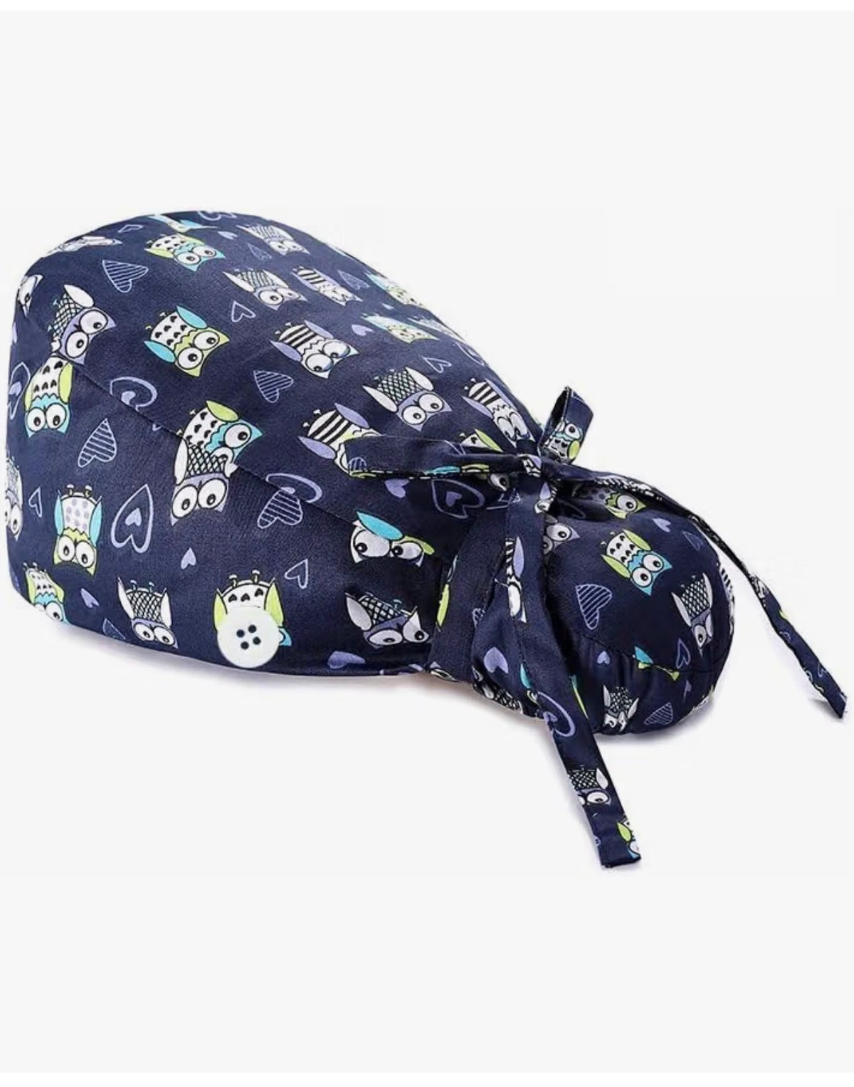 LC Night Owl Cap- Navy Ponytail