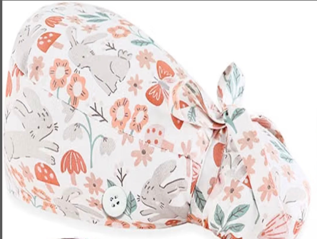 LC Bunny Bloom Ponytail Cap