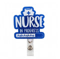 Nurse In Progress Blue Glitter